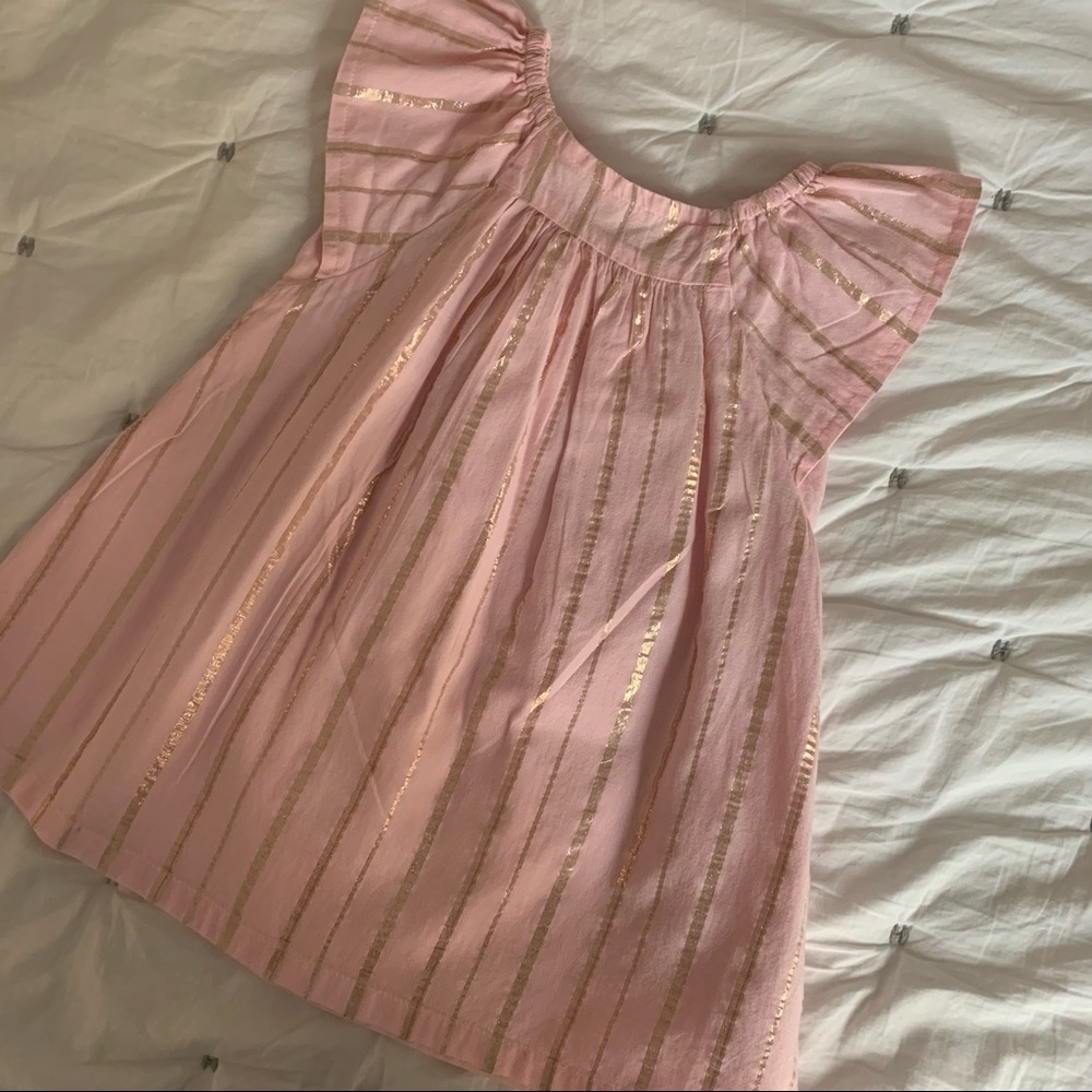 Old Navy Pink and Gold Baby Girls Dress,18-24M
